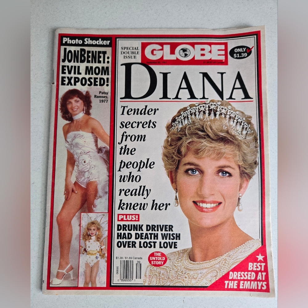 GLOBE magazine 1997 09 30 Princess Diana